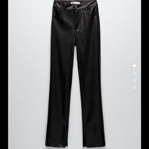 Zara Leather Pants